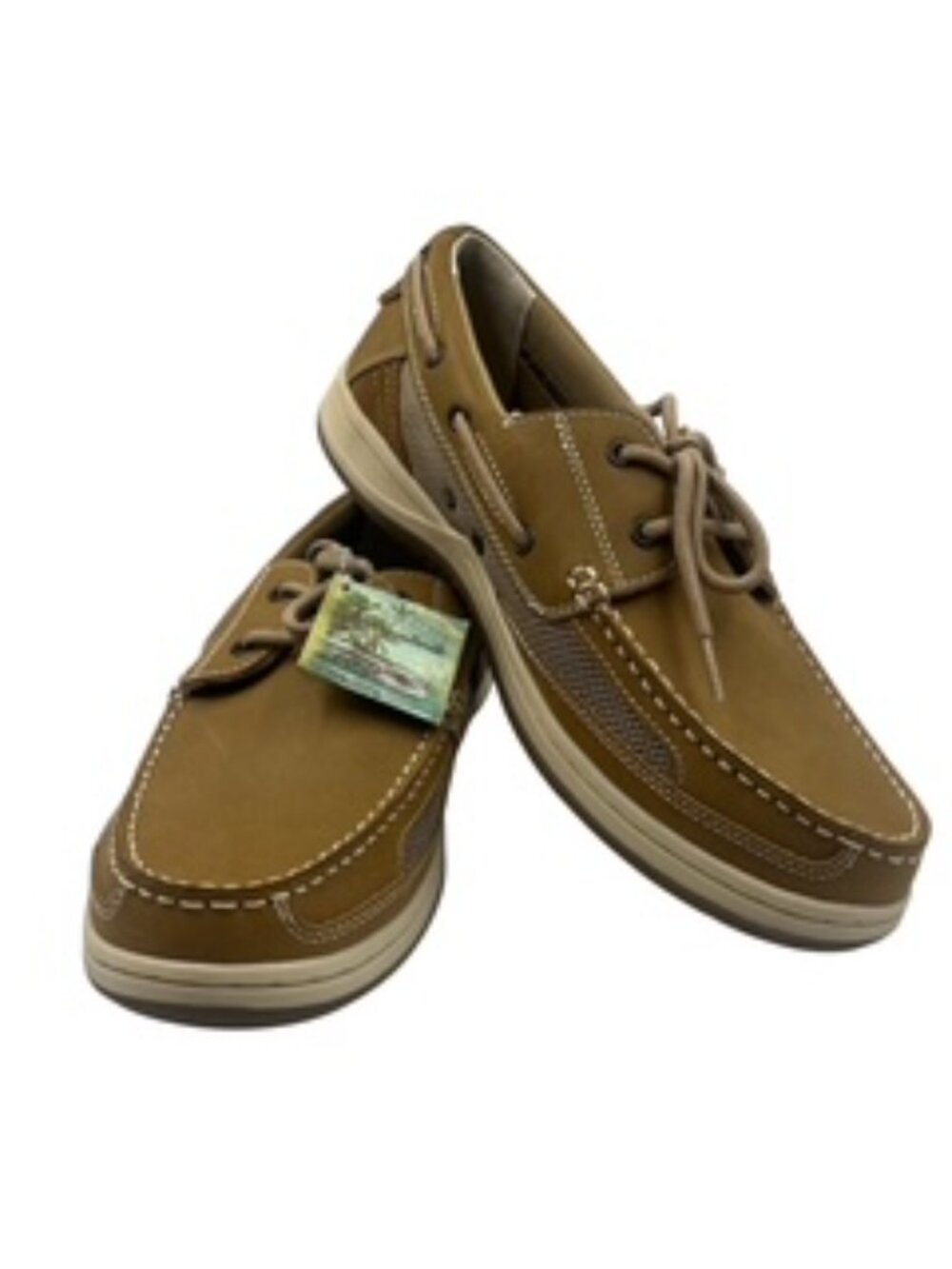 NEW Margaritaville Anchor Boat Shoes Men’s 12 Wide Lace up Leather NWT